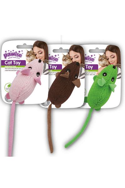 Pawise Mouse Cat Toy 20X4,5 cm Hnzrn