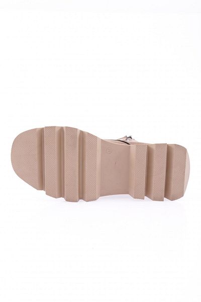 DGN Γυναικείες μπότες 744-22k Mink Suede - Lace Up and Zipper