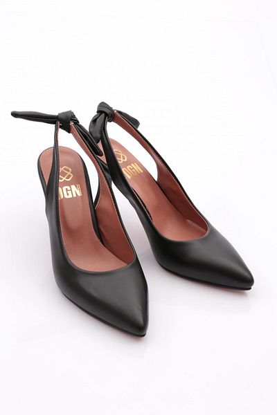 DGN Women's Evening Dress Shoes Black 81221029