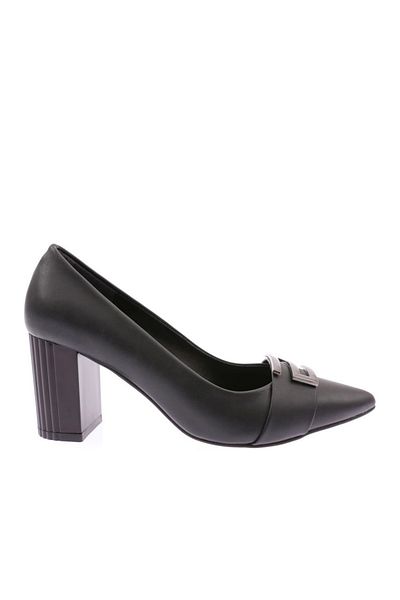 DGN Women's Classic Heeled Shoes Black 312621
