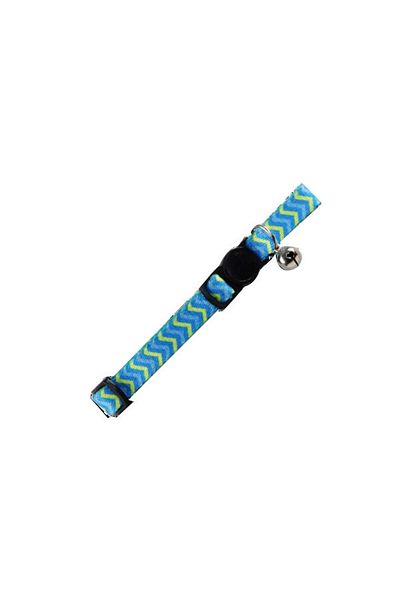 Pawise Cat Collar Green Blue 562135