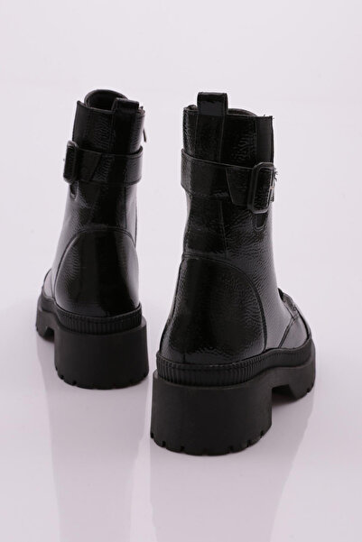 DGN K9022 Kadin Kemer Detayli Bağcikli Bot