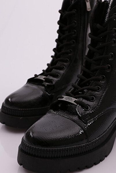 DGN K9022 Kadin Kemer Detayli Bağcikli Bot