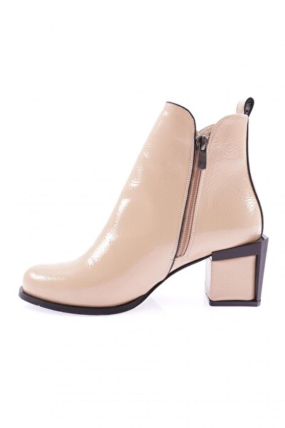 DGN Kadın Topuklu Bot Nude Rugan 82121033