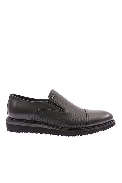 DGN Ανδρικά παπούτσια Eva Sole Laser Classic Μαύρα Αντίκα Γνήσιο Δέρμα 453426102