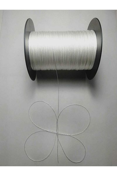 Eskişehir hobi sanat 400 Meters 0.5 mm White Rosary String