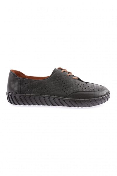 DGN Pantofi Saraç Zenne de damă din piele naturală neagră 78332110