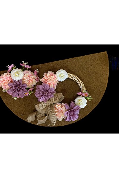 Zubida Yeni Gelin Kapı Süsü / Paspas kapı süsü set