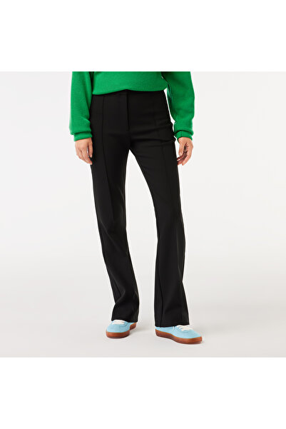 Lacoste Kadın İspanyol Paça Siyah Pantolon