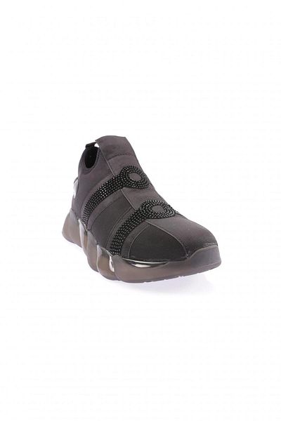 DGN 310 Pantofi pantofi de damă cu talpă groasă Silver Stone
