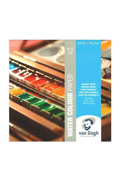 Talens Van Gogh 15x15cm 300gr 24yp Water Color Block /300151524