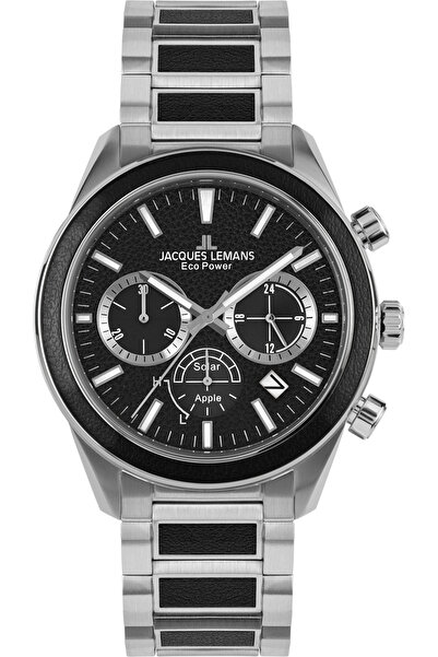 Jacques Lemans ساعة يد رجالية إيكو باور 1-2115F