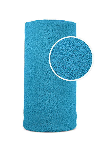 Genel Markalar Kaydırmaz Turkuaz Karmaşık Paspas En:120cm