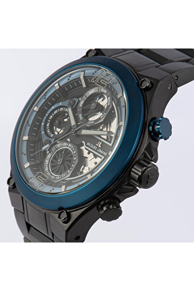 Jacques Lemans Mens Watch 1-2150g, Quartz, 43mm, 10atm