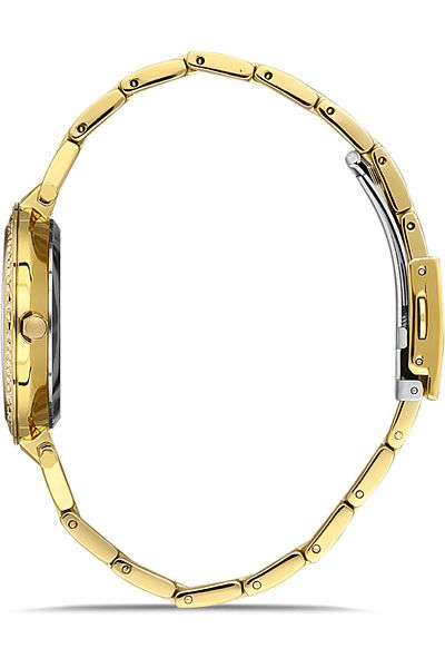 DAVID GUNER Sari Coated Sari Dial Women's Watch Dg-8414La-B4