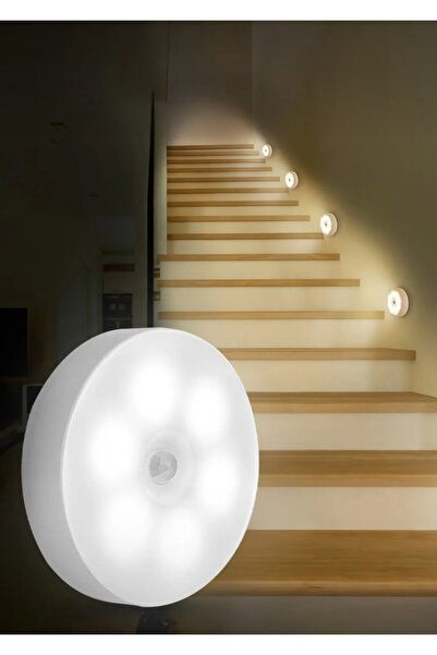 EMİN ENSAR HOME Hareket Sensörlü Usb Şarjlı Led Işık Lamba-oda, Mutfak, Salon...