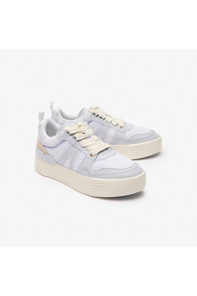 Lacoste L002 Model Women's White Sneakers - Comfortable and Stylish