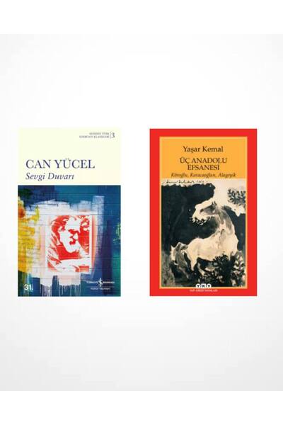 TÜRKİYE İŞ BANKASI KÜLTÜR YAYINLARI Sevgi Duvarı (Can Yücel) - Üç Anadolu Efs...