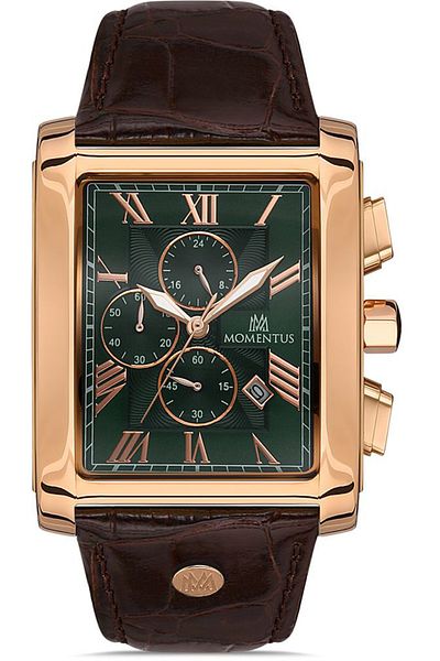Momentus Tm111r-15kr Rectangular Men's Wristwatch