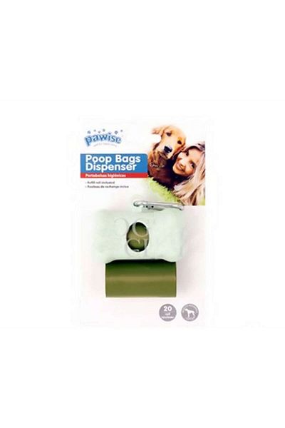 Pawise Poop Bag Green Eco-Friendly 2 Rolls Zrnet
