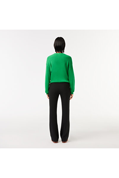 Lacoste Kadın İspanyol Paça Siyah Pantolon