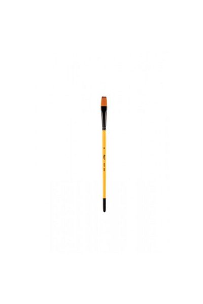 Rich Art 200 Series Synthetic Bristle Flat Cut Brush Number: 14