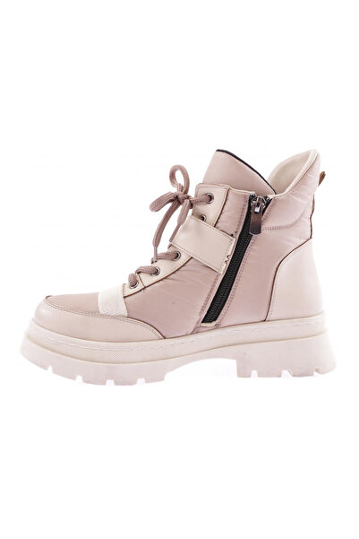 DGN Kalın Taban Sneakers Spor Ayakkabı Bej 2212525