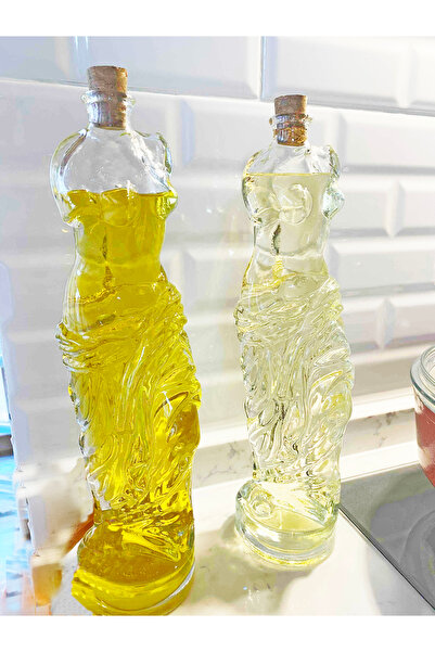 BilfolD 2 Pieces Venus Oil Pot - Vinegar Sauce Bowl with Women's Figure 180 ML