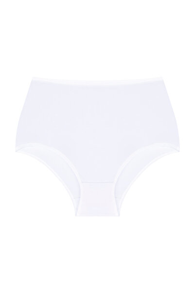 GÜLSER UNDERWEAR Kadın Yüksek Bel Pamuklu Hipster Slip Külot Pamuklu Iç Çamaşırı 7'li