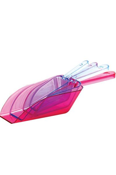ovt store مجرفة طعام - مجرفة قياس 4 قطع