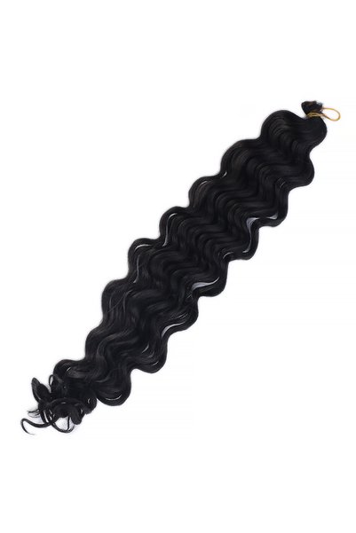 SÇ PERUK Water Wave Hair - Dark Chestnut