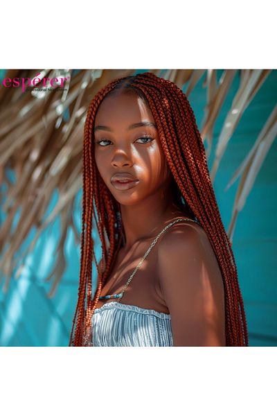 KONAK PERUK 100g Light Red Synthetic Braiding Hair