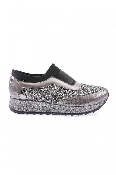 DGN Akt-03-23y Pantofi pantofi de damă cu talpă groasă Silver Stone