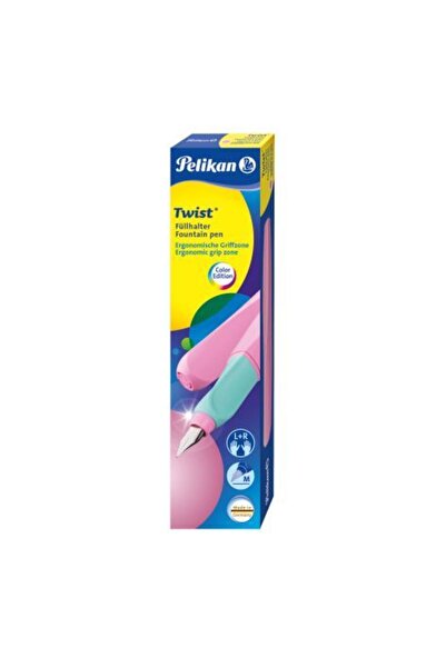 Pelikan Twist P457M Dolma Kalem, M Uç, Toz Pembe / 814904