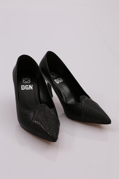 DGN 639 Pantofi cu toc de piatră pentru femei