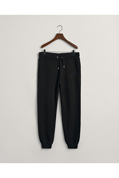 Gant Erkek Siyah Regular Fit Eşofman Altı