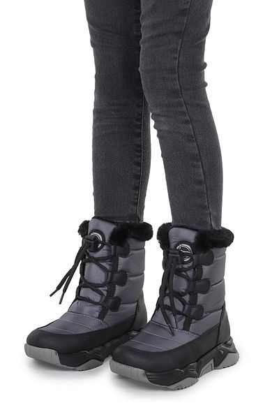 KARAMAZI Karamazı Kids Alison Lace-Up Snow Boots για αγόρια