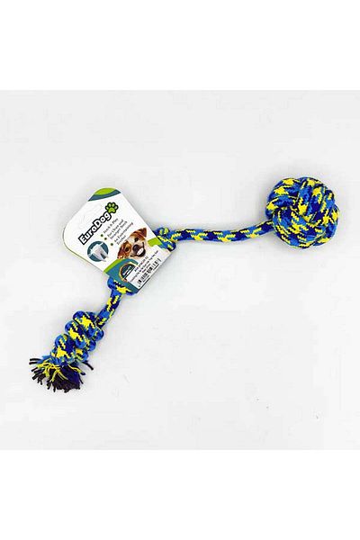 Eurodog Dental Floss Two Bur.Tek Top.Yellow Blue 30cm Dpmah