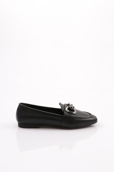 DGN 5004-23y Mocasnic cu cataramă de cristal pentru femei