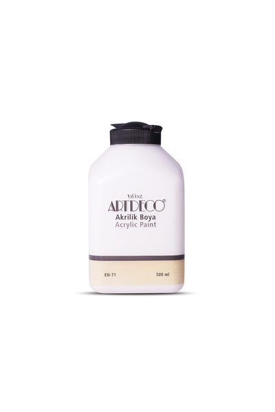 Artdeco Akrilik Boya 500ml Koton Beyaz 3008