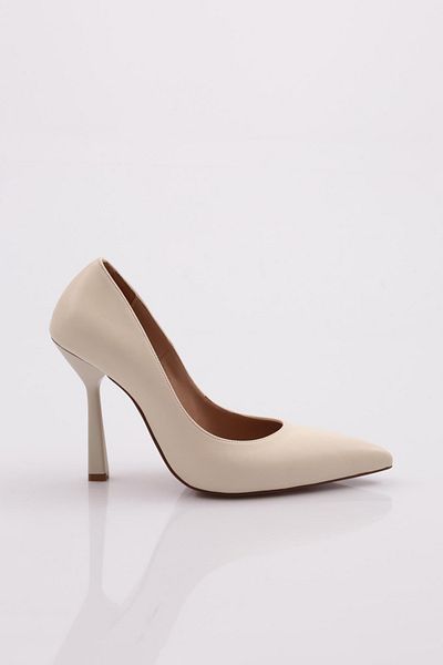 DGN Pantofi de damă cu toc înalt, cafeniu 718621085