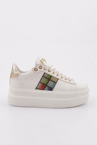 DGN Pantofi pantofi de damă cu talpă groasă de piatră argintie alb 15299723118