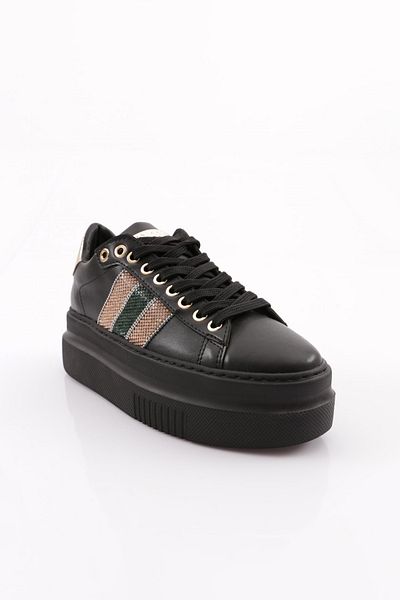 DGN Pantofi pantofi de damă cu piatră argintie groase Negru Negru 15299763118