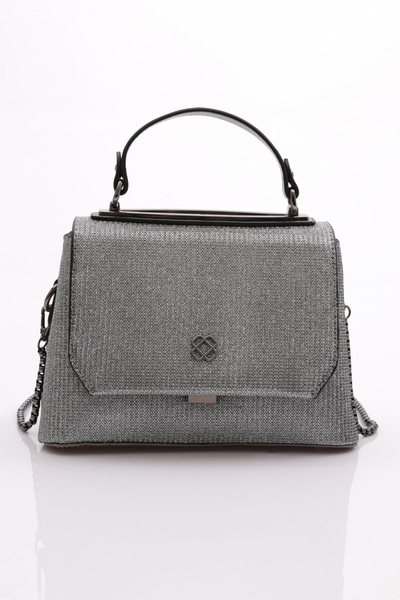 DGN حقيبة كتف وكتف نسائية بلاتينية