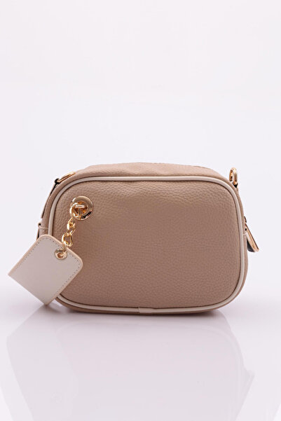 DGN Κρεμ μίνι χιαστί τσάντα - 17872856