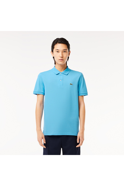 Lacoste L.12.12 Erkek Slim Fit Mavi Polo