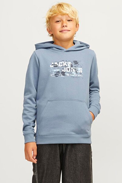 Jack & Jones Çocuk Outdoor Logo Sweat Hood Sweat