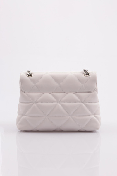 DGN Біла сумка через плече та на ручку з ланцюжком - 6373434