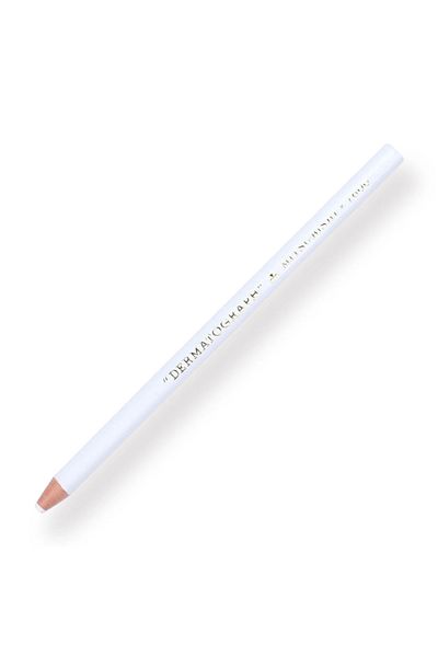 Uni Mitsubishi 7600 White Dermatograph Pen - China Marker