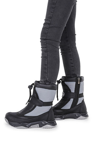 KARAMAZI Alexis Fermuarlıı Erkek Çocuk Kar Botu